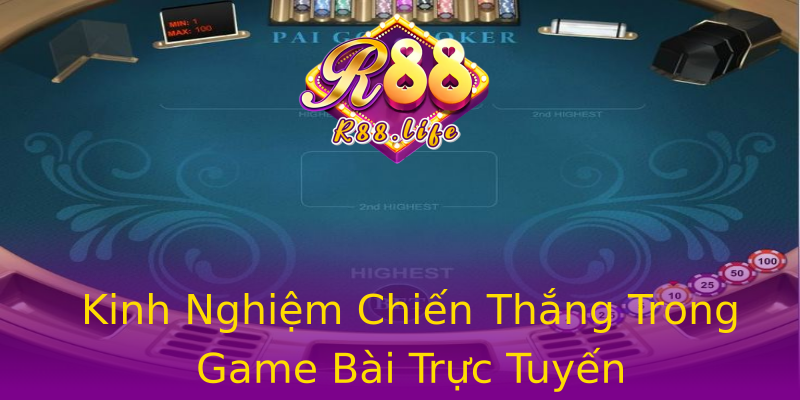 Kinh Nghiệm Chiến Thắng Trong Game Bài Trực Tuyến Kinh Nghiệm Chiến Thắng Trong Game Bài Trực Tuyến