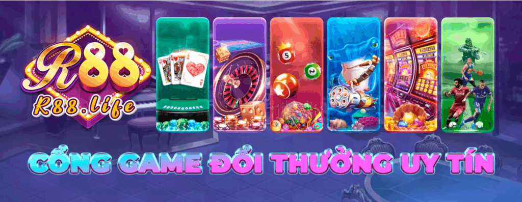 R88 - Khẳng Định Vị Thế, Dẫn Đầu Xu Hướng Giải Trí Trực Tuyến 1 R88 Banner
